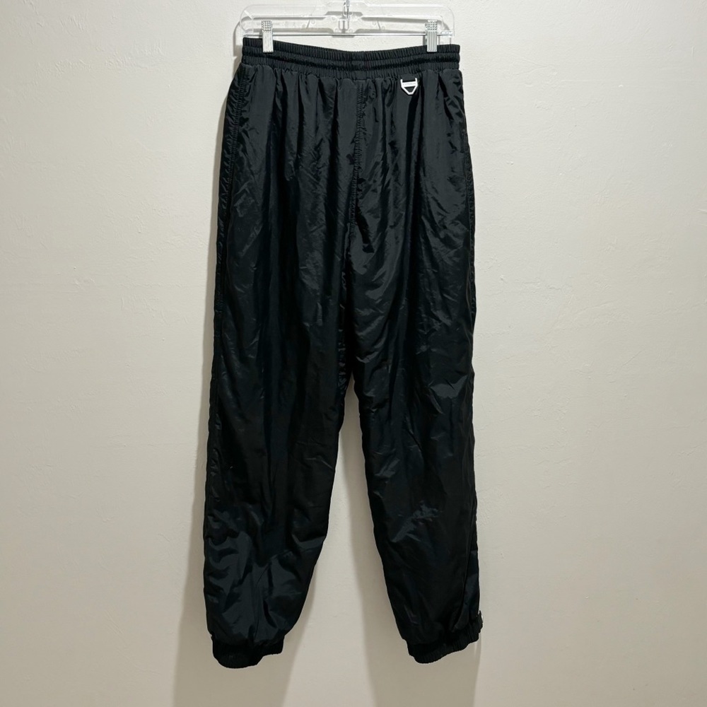 Vtg TYROLIA Women’s Black Snow Ski Pants Insulated High Waisted Pocket Size L